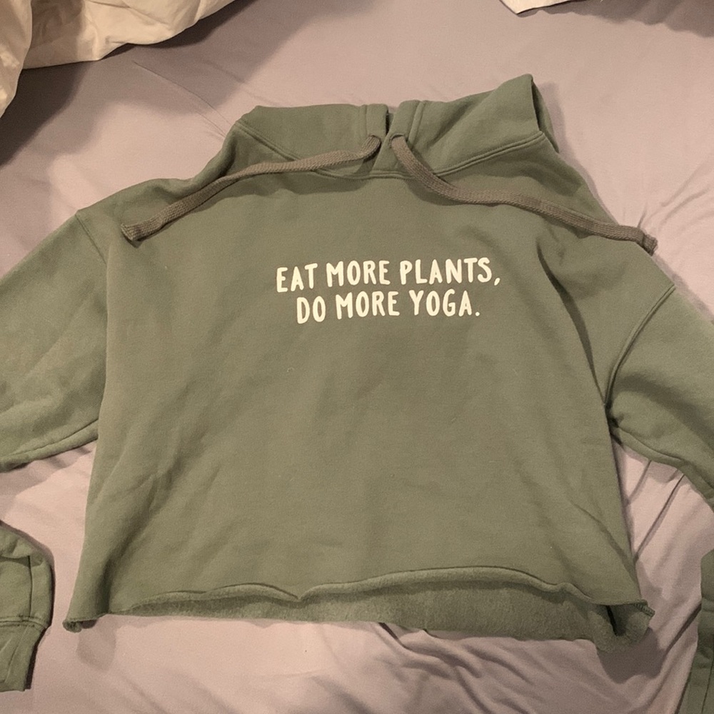 Cropped hoodie